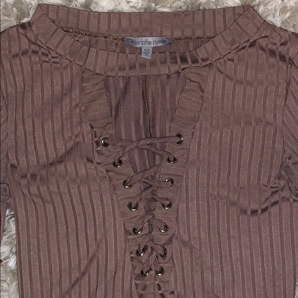 Corset-front bodysuit - Picture 2 of 4